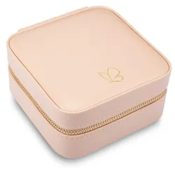 Glanzstücke München Reisetäschchen Kunstleder pink-orange 11,5 cm Damen 