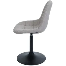 Mendler Esszimmerstuhl HWC-A60 Stoff taupe