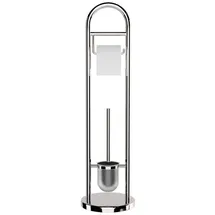 RIDDER WC-Bürstengarnitur Jundah Silber