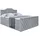 altdecor VILA-1-Z KING 160 x 200 cm H3/H4 Grau
