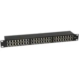 Equip Patch Panel 48-Port Cat.6 geschirmt Schwarz