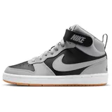 Nike Court Borough Mid 2 Kinder Schwarz/Grau/Weiß 40