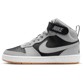 Nike Court Borough Mid 2 Kinder Schwarz/Grau/Weiß 40