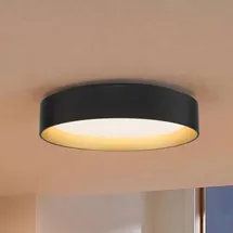 LINDBY Gracjan 1-flammig rund schwarz/gold