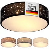monzana Sternenhimmel 1-flg. rund schwarz