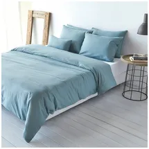 Traumschlaf Uni jade 155 x 220 cm + 80 x 80 cm