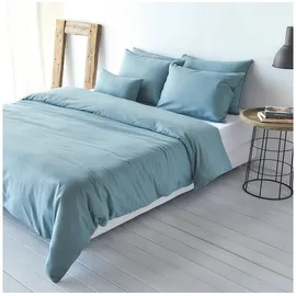 Traumschlaf Uni jade 155 x 220 cm + 80 x 80 cm