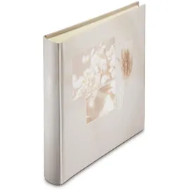 Hama Jumbo “Singo Ii“ 30x30 cm, 100 weiße Seiten, Cotton
