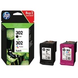 HP Original Tintenpatrone 302 Multipack (X4D37AE)