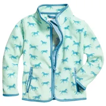 Playshoes Fleecejacke in Türkis - 74