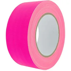 Klebeband 50mm x 25m Gewebeband NEON PINK