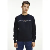 Tommy Hilfiger Sweatshirt Tommy LOGO Sweatshirt ohne Kapuze, blau desert sky, XL (54), , 43618744-XL