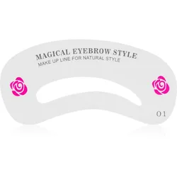 Lash Brow Eyebrow Stencil Schablonen für die Augenbrauen 24 St.