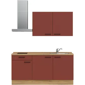 Nobilia Küchenzeile Easytouch 180 cm rot