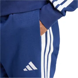 adidas Essential Three Stripes Fleece Jogginghose Dark Blue/White XXL