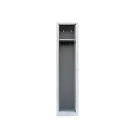 Lüllmann Spind signalweiß 515117, 1 Schließfach 41,5 x 50,0 x 180,0 cm