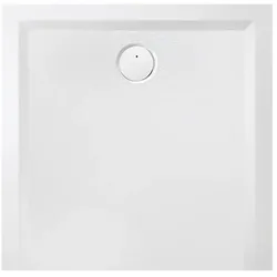 Duschwanne „Muna S“ Quadrat 110 × 110 cm in Steingrau
