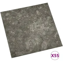 vidaXL Bodenplanken 55 pcs Grau 5.11 M2