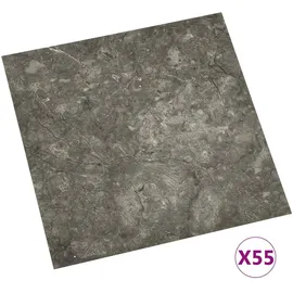 vidaXL Bodenplanken 55 pcs Grau 5.11 M2