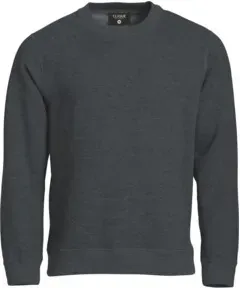Clique Sweatshirt Classic Roundneck, anthrazit-meliert, Unisex-Größe: 2XL