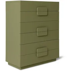 HKliving - Spacious Kommode, B 80 x H 98 cm, army green