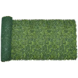 Vevor Künstliche Pflanzenwand, 3000x1500x40 mm, Mailänder Gras, Buchsbaumpaneel für Dekoration im Innen- & Außenbereich & Efeu-Zaunbedeckung, Sichtschutz-Hintergrundwand, Heckenschirm für den Garten