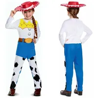 Offizielles Disney-Kostüm „Jessie aus Toy Story“ für Kinder, Cowgirl-Kostüm, Kostüm zum Welttag des Buches für Mädchen 3–4 Jahre
