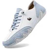 Barfußschuhe Herren Alpaca Barfuss Schuhe Damen Ergonomischer Sommer Barfußschuhe Paar Wasserdicht & Schmerzlindernder Leder-Barfußschuh Atmungsaktive Orthopädische Barfuss - 47 EU