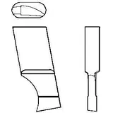 Gfs Messer für Kreisschneider TiN 00A8 GFS