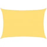 vidaXL Sonnensegel HDPE Rechteckig 4x6 m Beige