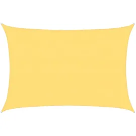 vidaXL Sonnensegel HDPE Rechteckig 4x6 m Beige