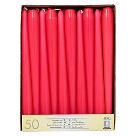 Papstar Spitzkerze 25 cm fuchsia 50 St.