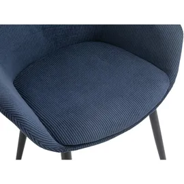 SalesFever Armlehnstuhl 2er Set Cord-Optik