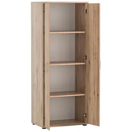 WELLTIME Niels Aktenschrank 65,1 x 41 x 163,6 cm braun