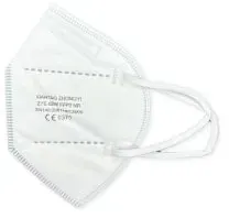 EDLICH & HABEL FFP2 Atemschutzmaske, ohne Ventil EDHA40102 , 1 Packung = 20 Stück