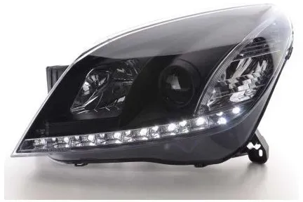 Kristall-Scheinwerfer für Opel Astra H (2004–2009) – schwarz
