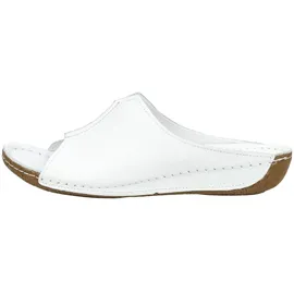 Andrea Conti Pantoletten Leder", Damen, weiß, 39 EU