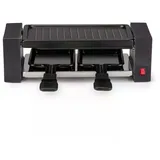 Alpina Raclette schwarz Edelstahl B/H/L: ca. 30x10x10 cm - schwarz