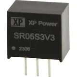 XPP SR05S3V3 - DC/DC-Wandler, 4,75-34 V Ue, 3,3 V Ua, SIP3