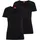 Hugo T-Shirt RN Schwarz/Weiß S