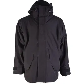 Mil-Tec Nässeschutz, Textiljacke - schwarz, L