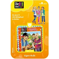 TigerMedia Tigercard 4174 - Die drei !!! (55): Wildpferd in Gefahr | Zustand: Neu & original versiegelt