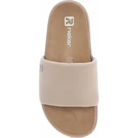 Rieker Damen Pantoletten W3250, Frauen Slipper,Sommerschuhe,sommerclogs,Schlupfschuhe,schluepfschuhe,Slides,Slip-ons,Mules,rosa (31),40 EU / 6.5 UK
