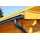 4 Home and Garden Kunststoff Dachrinnenset 202Bx für Gartenhäuser Anthrazit