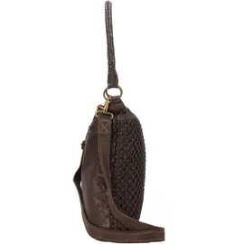 GREENLAND Nature Femi & Nine Schultertasche Leder 39 cm braun