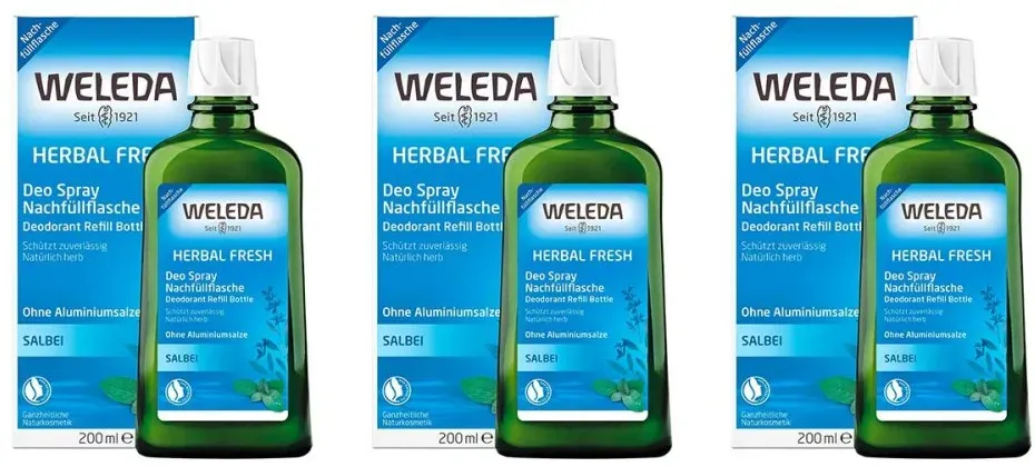 Weleda Herbal Fresh Deo Spray Salbei Nachfüllfla.