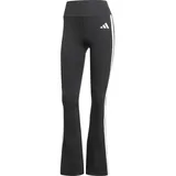 adidas Optime Essentials 3-Streifen Flared, Damen Tights, schwarz - M