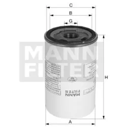 Filter Drucklufttechnik MANN-FILTER LB 962/11