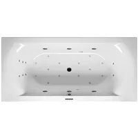 Riho Linares Rechteck-Badewanne, Version rechts, mit Joy-System, - RIHO