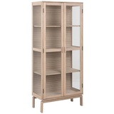 Livetastic DAHEIM Vitrine Linley Holz Braun Eiche